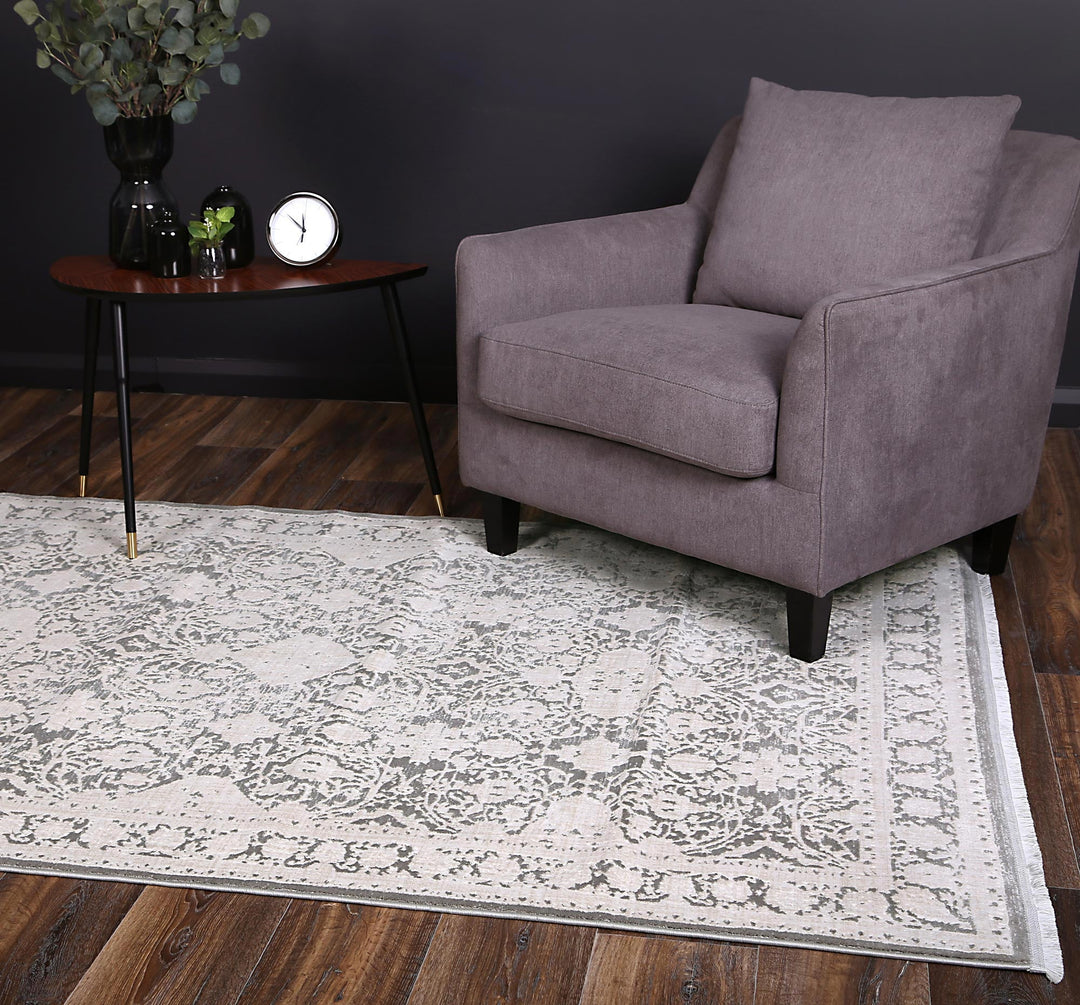 Rapsody Rossini Grey Traditional Rug - 10GREY
