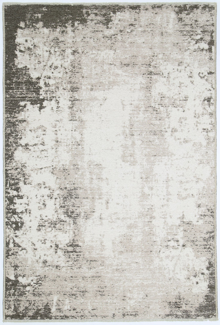 Rustic Faded Beige Abstract Rug - 6121 BEIG