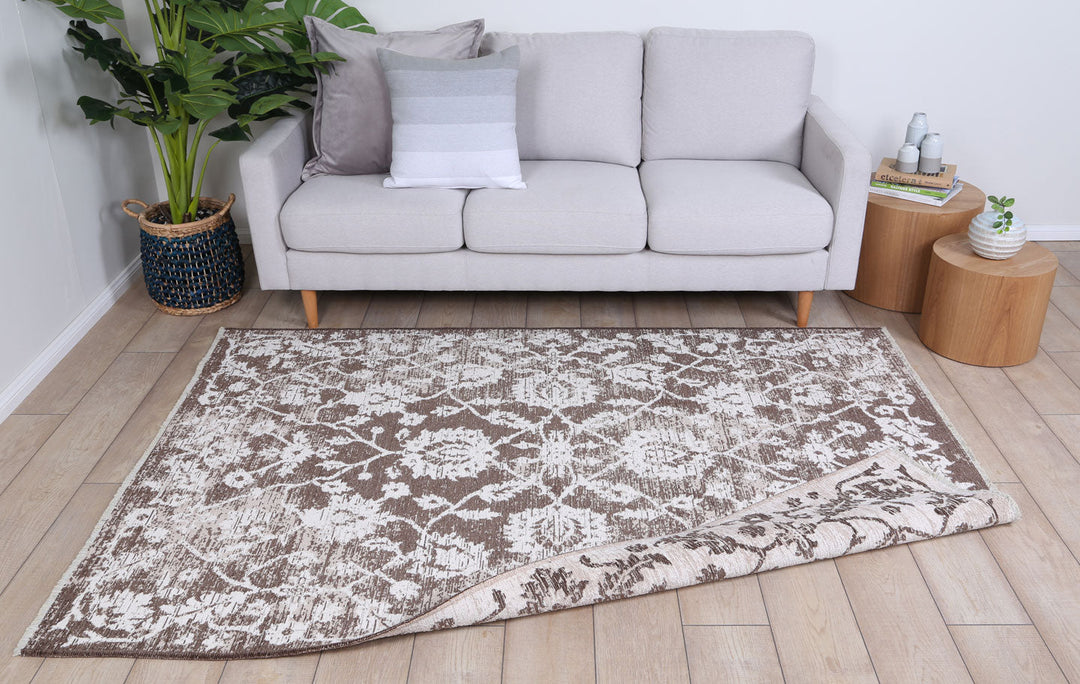 Rustic Vineyard Beige Contemporary Rug - 6122 BEIG