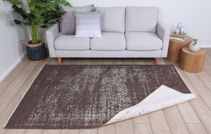 Rustic Homestead Beige & Cream Contemporary Rug - 6123 BEIG