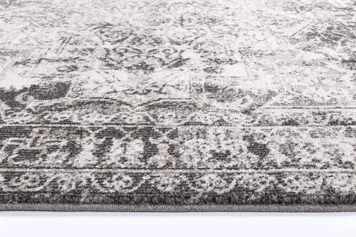 Salsa Carine Ivory & Grey Transitional Rug - SALS08