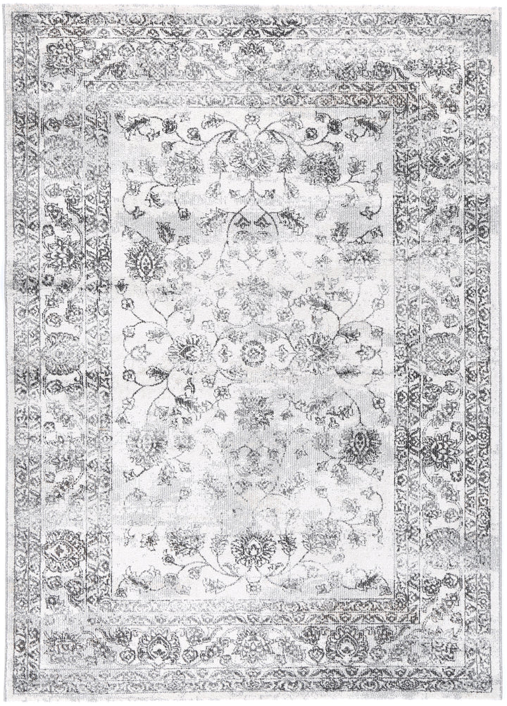 Salsa Serena Grey & Ivory Rug - SALS15