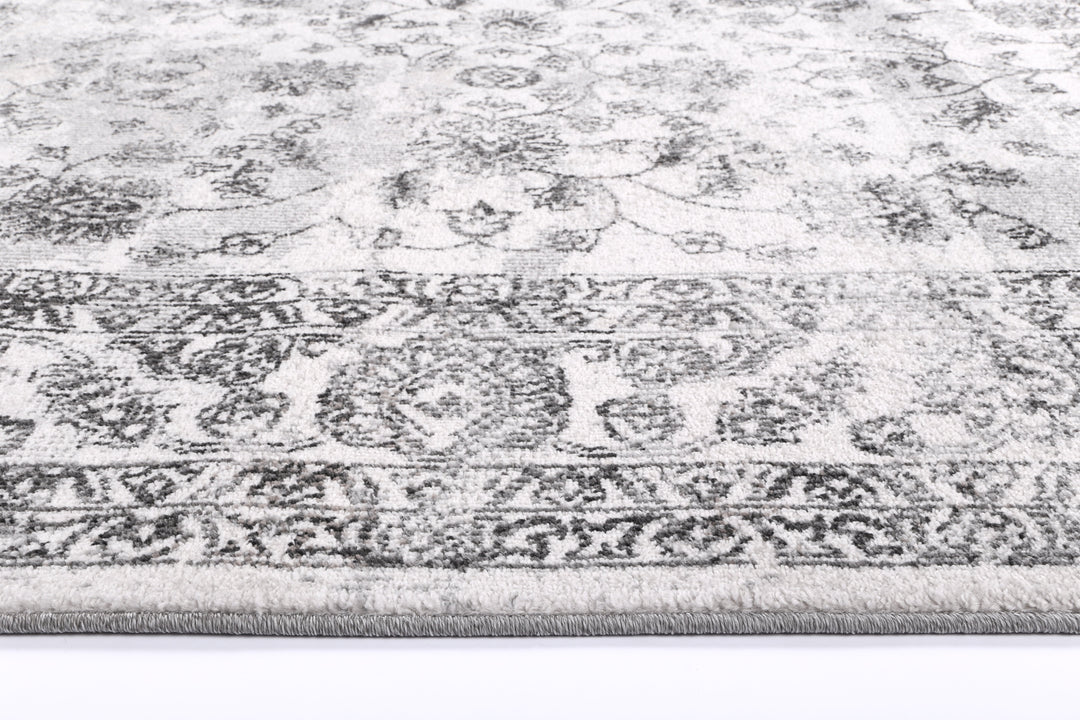 Salsa Serena Grey & Ivory Rug - SALS15