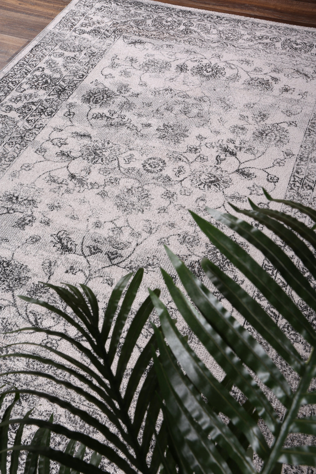 Salsa Serena Grey & Ivory Rug - SALS15