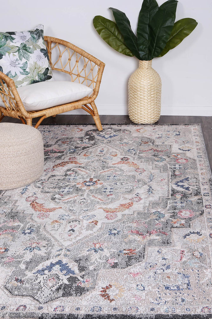 Salsa Alexander Transitional Grey Rug - 20045 095