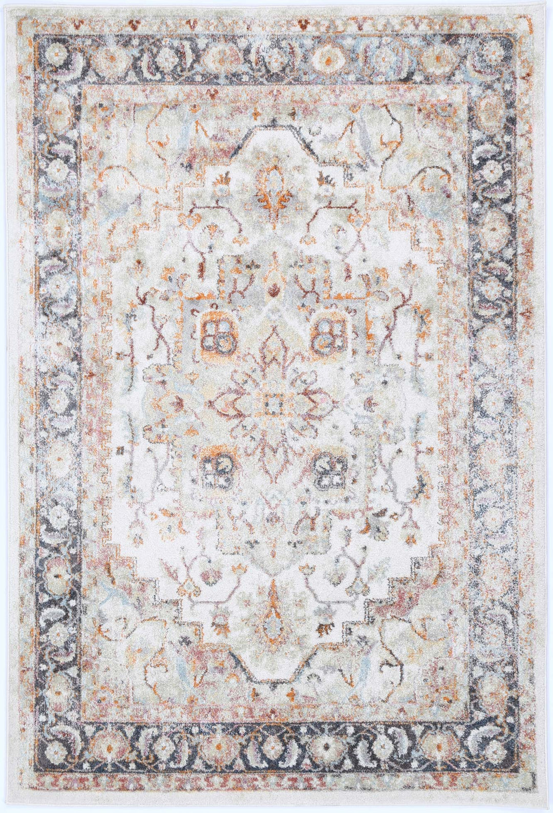 Santa Fe Morelia Vintage Cream Rug - Sant08