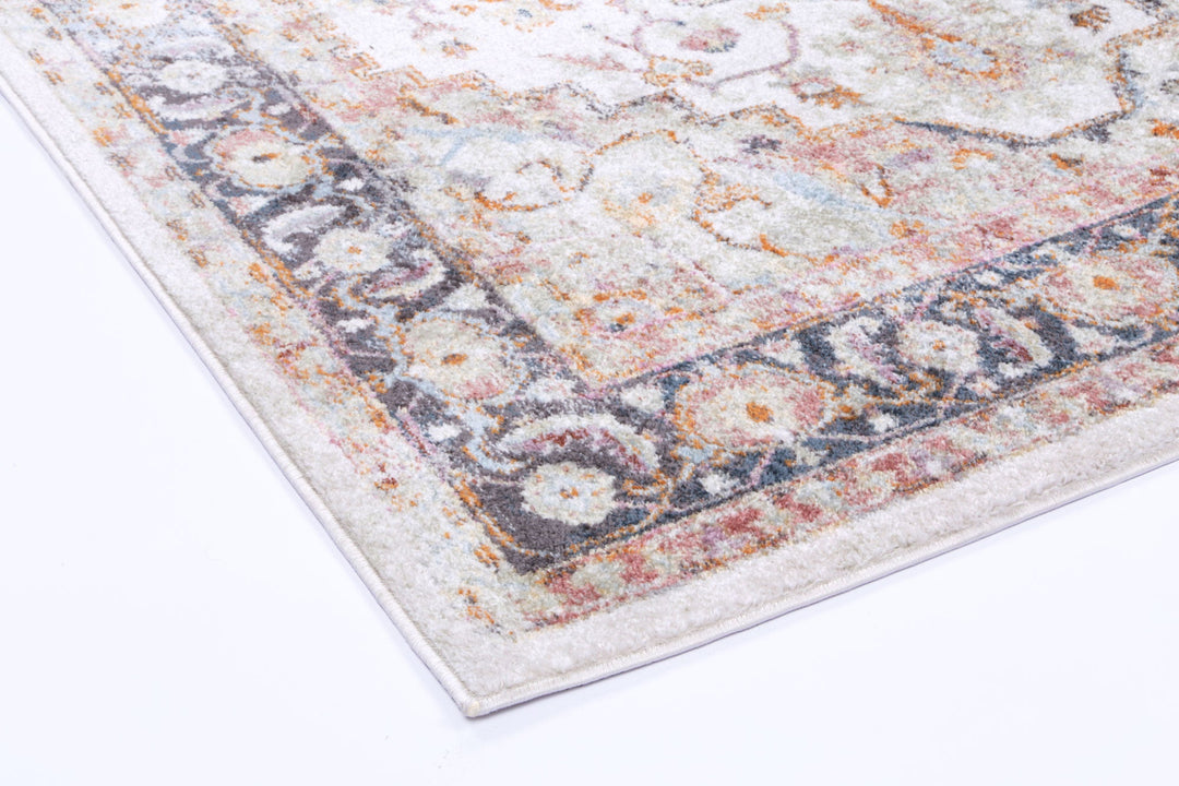 Santa Fe Morelia Vintage Cream Rug - Sant08