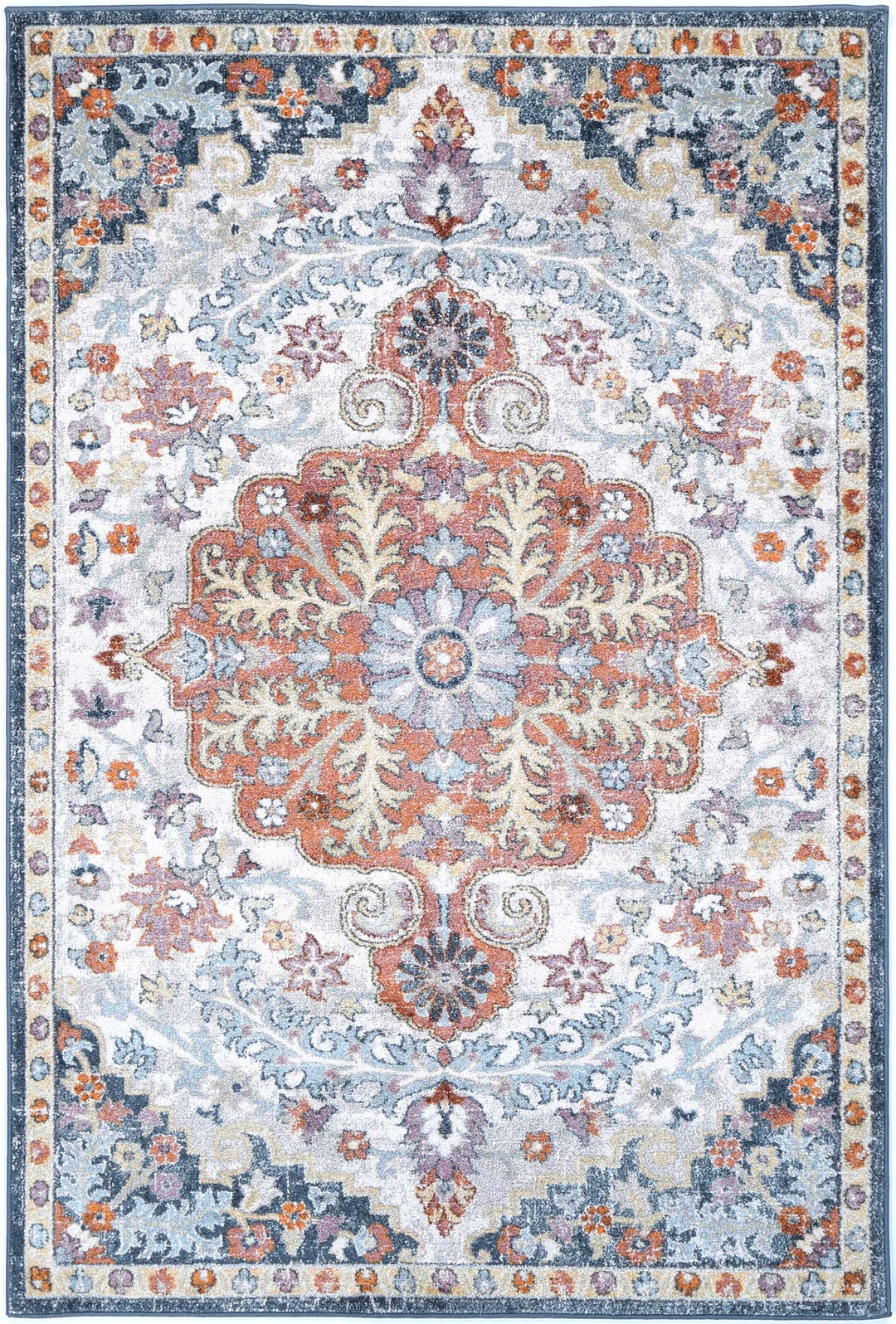 Santa Fe Morelia Vintage Multi Rug - Sant009