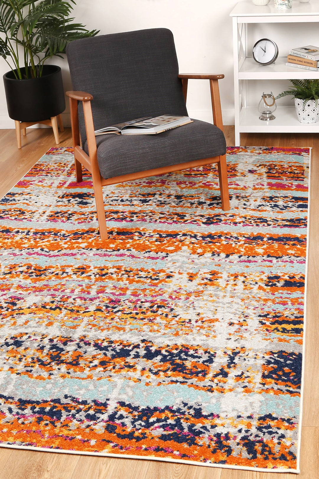 Sicily Carini Multi Contemporary Rug - 07