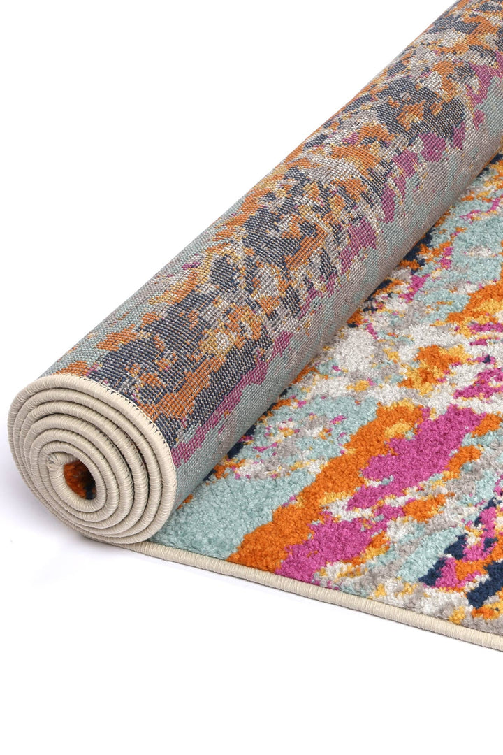 Sicily Carini Multi Contemporary Rug - 07