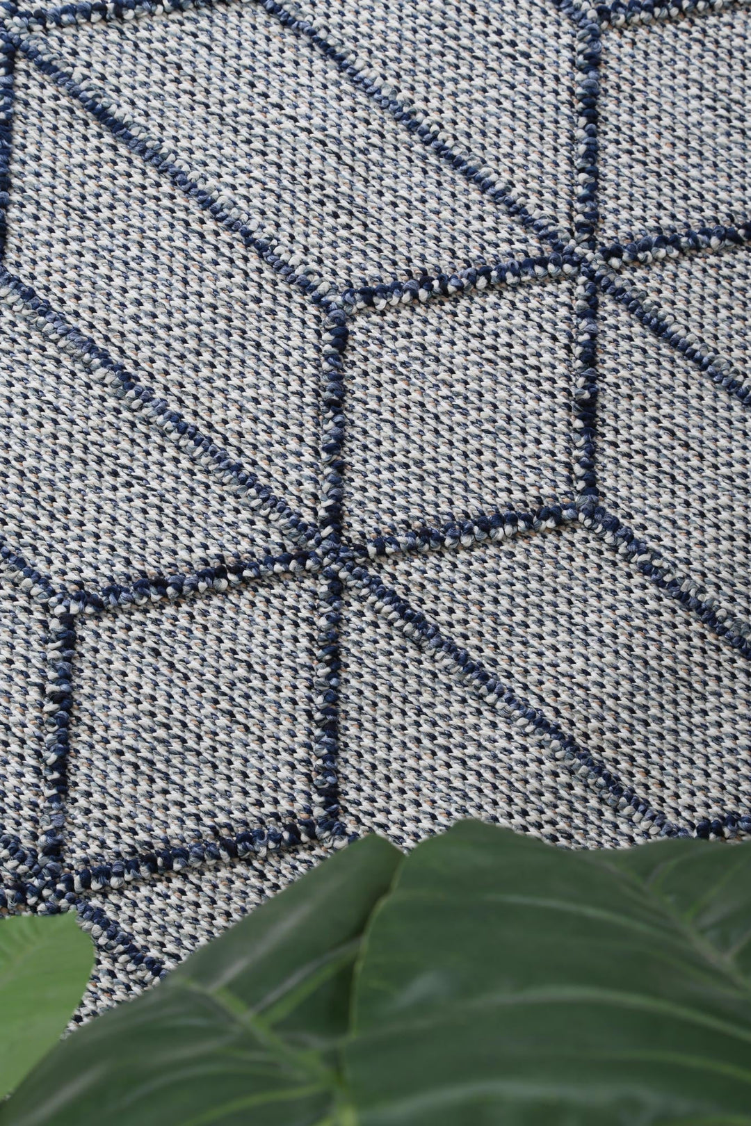 Vanuatu Greenslade Charcoal Geometric Flatweave Rug - 03