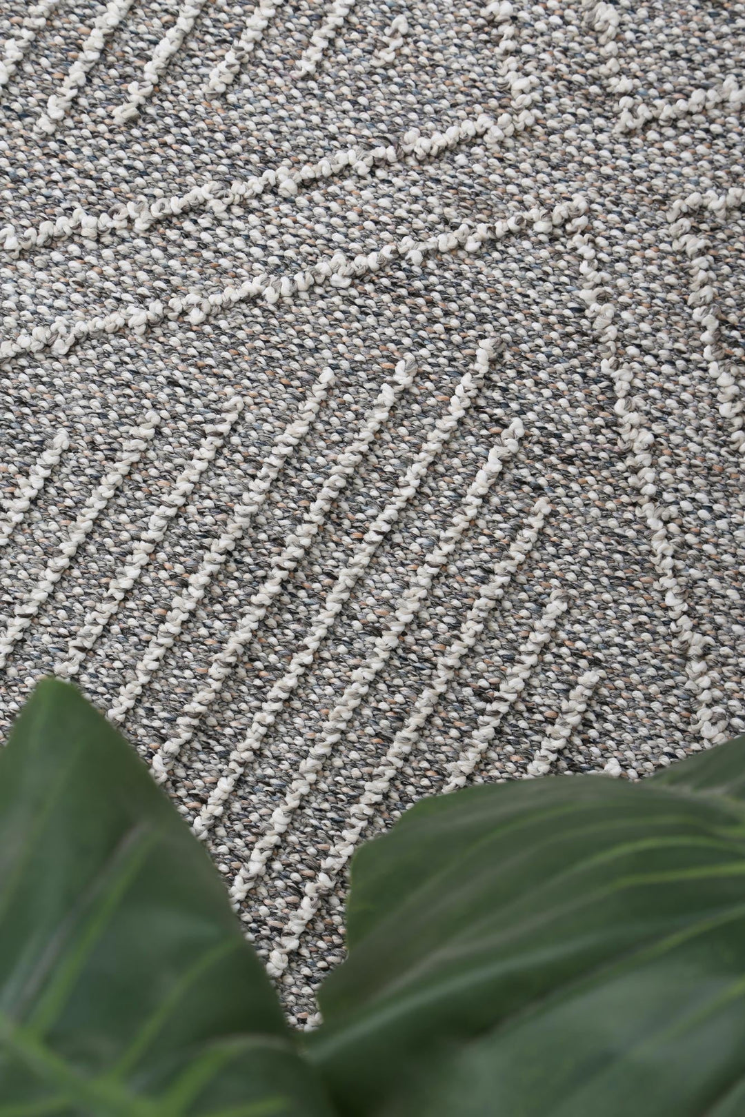 Vanuatu Vouza Grey Geometric Flatweave Rug - 05