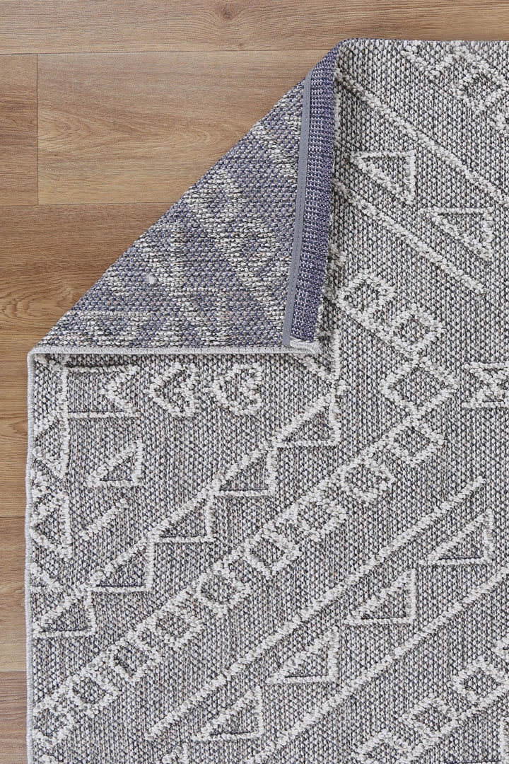 Vanuatu Kaua Ash Tribal Flatweave Rug - 14