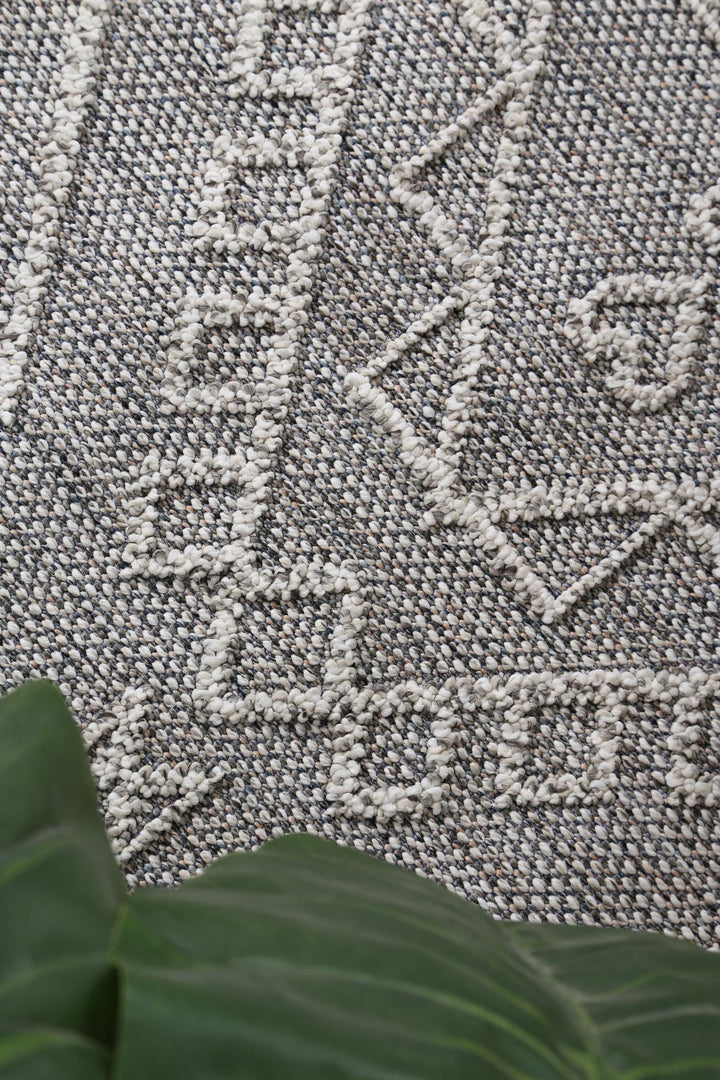 Vanuatu Kaua Ash Tribal Flatweave Rug - 14
