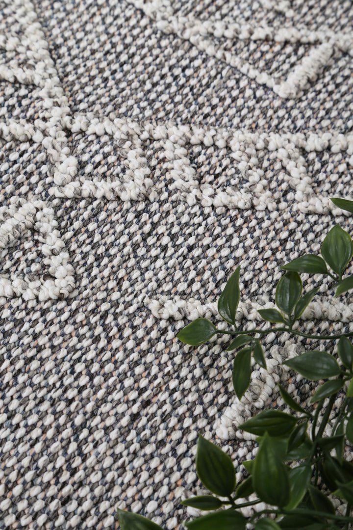 Vanuatu Kaua Ash Tribal Flatweave Rug - 14
