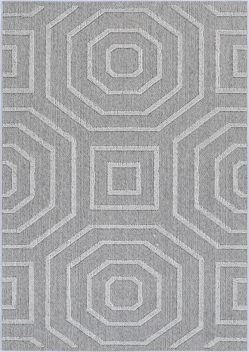 Vanuatu Suri Ash Geometric Flatweave Rug - 16