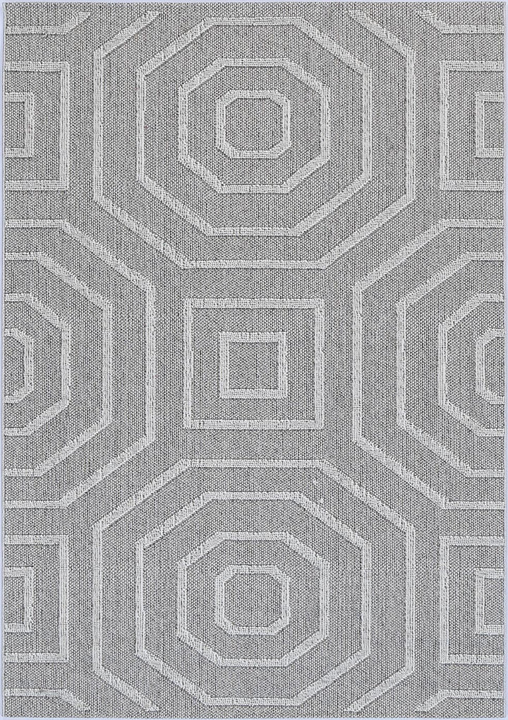 Vanuatu Suri Ash Geometric Flatweave Rug - 16