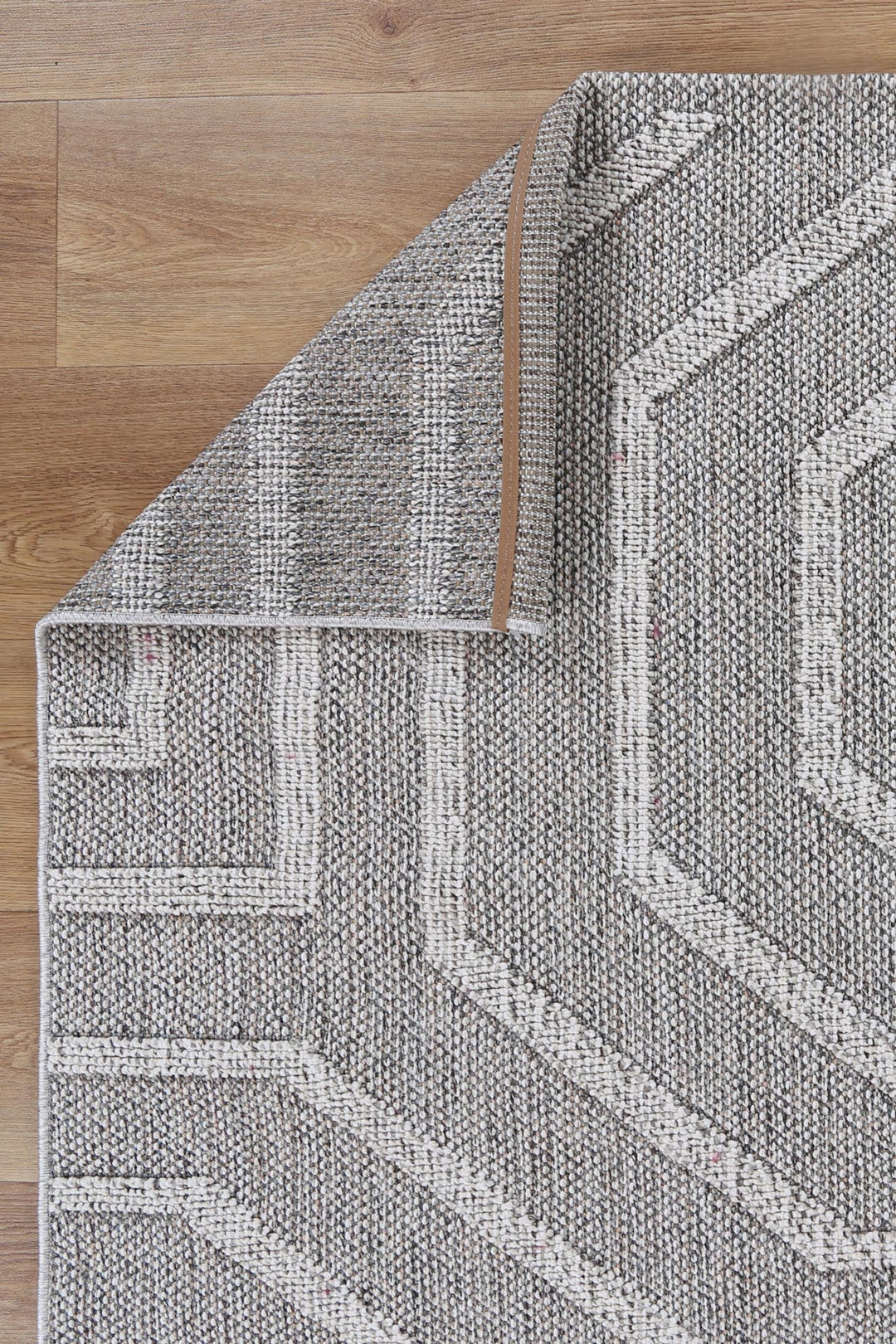 Vanuatu Suri Ash Geometric Flatweave Rug - 16