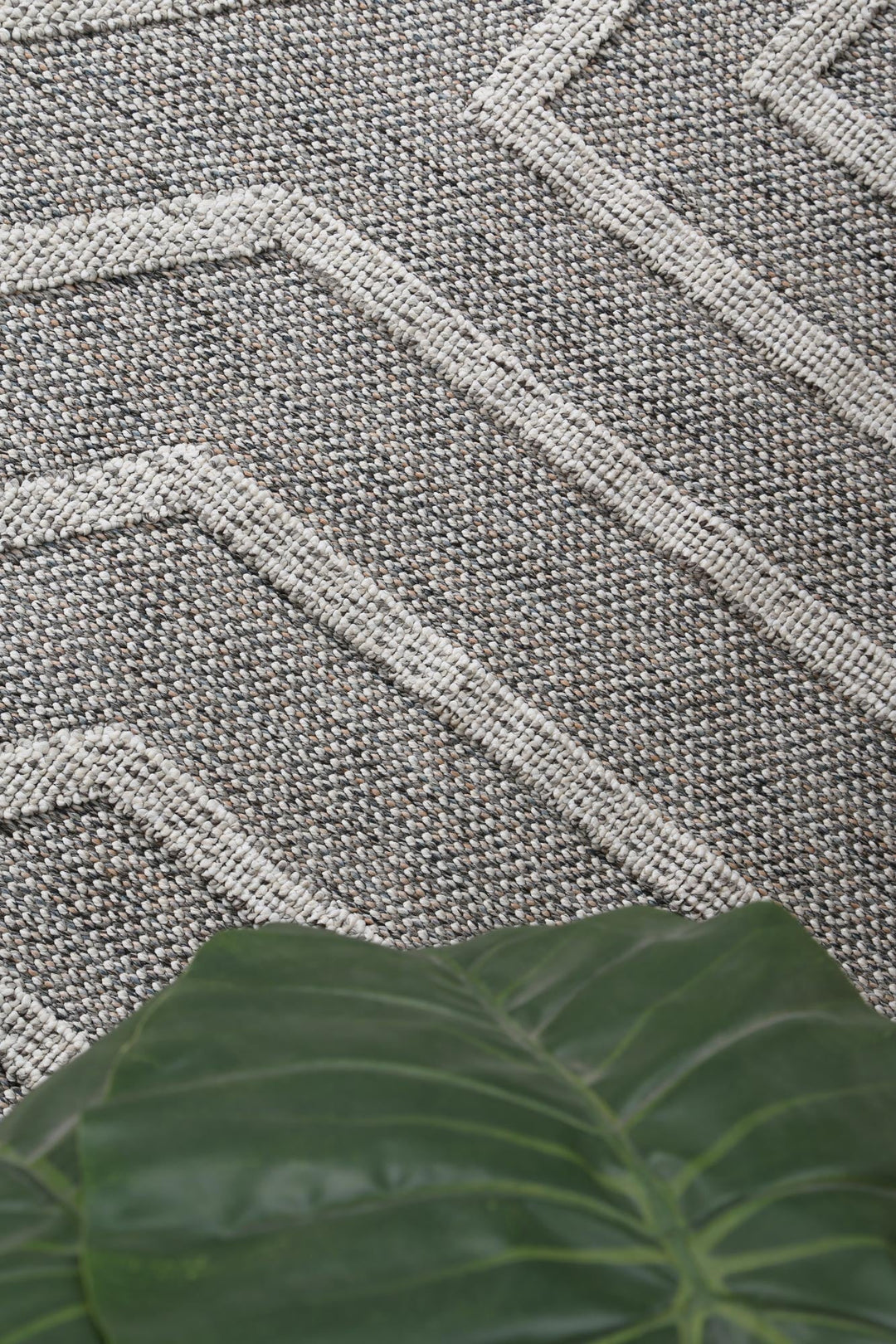 Vanuatu Devesi Grey Geometric Flatweave Rug - 17