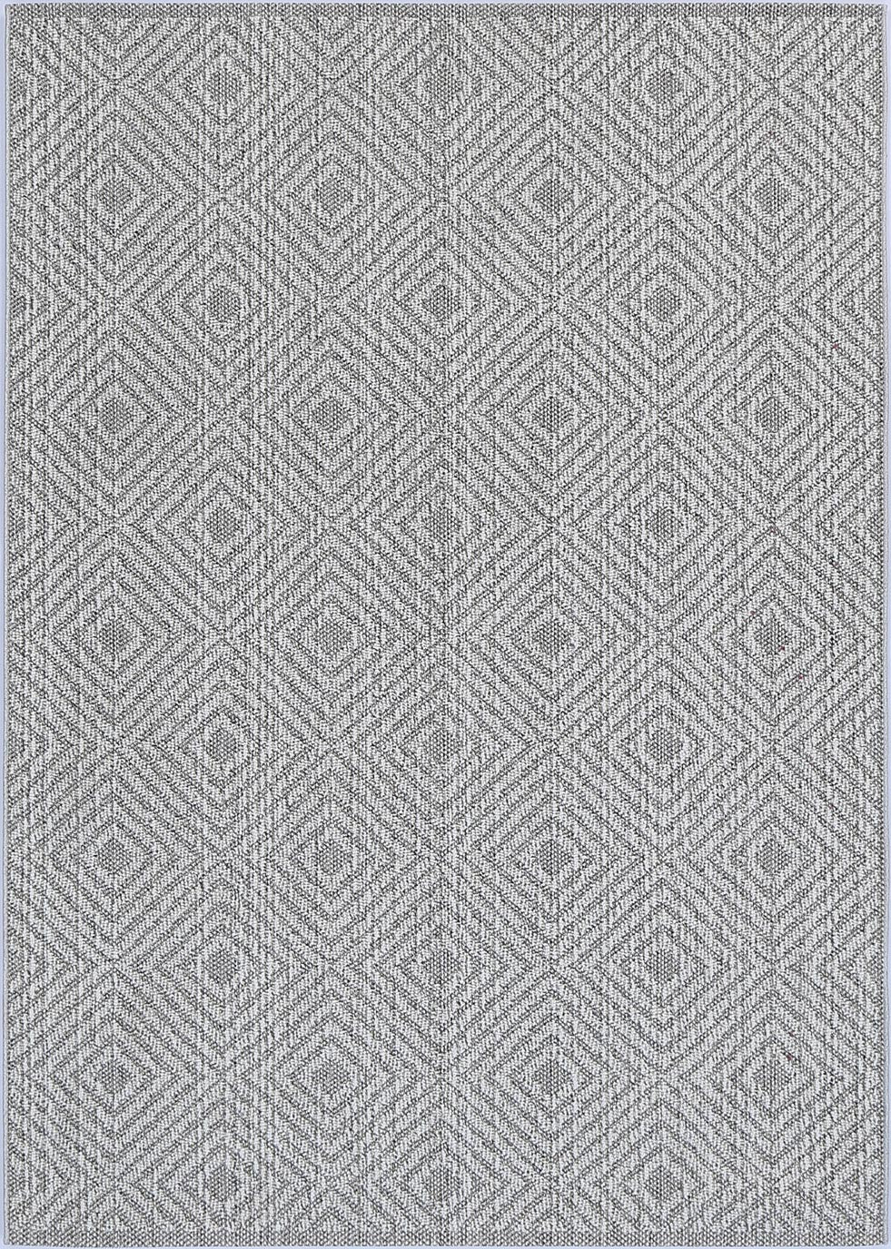 Vanuatu Walasi Ash Geometric Flatweave Rug - 20