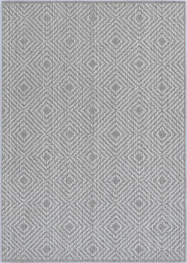 Vanuatu Walasi Ash Geometric Flatweave Rug - 20